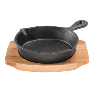 Pyrolux PYROCAST Skillet With Maple Tray 13.5cm