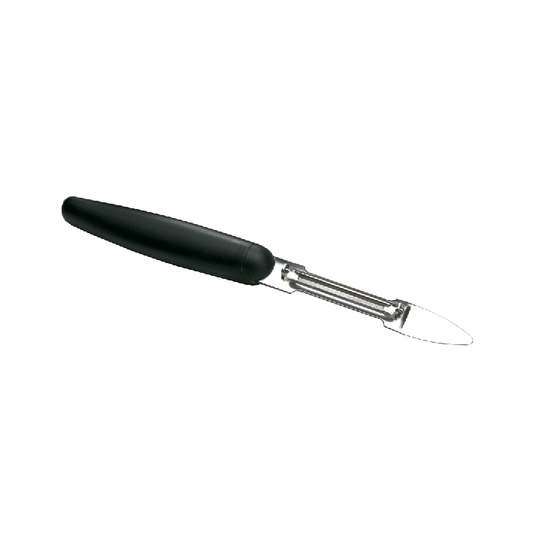 Matfer Bourgeat 65mm Professional Stainless Steel Swivel Peeler - Kitchenly