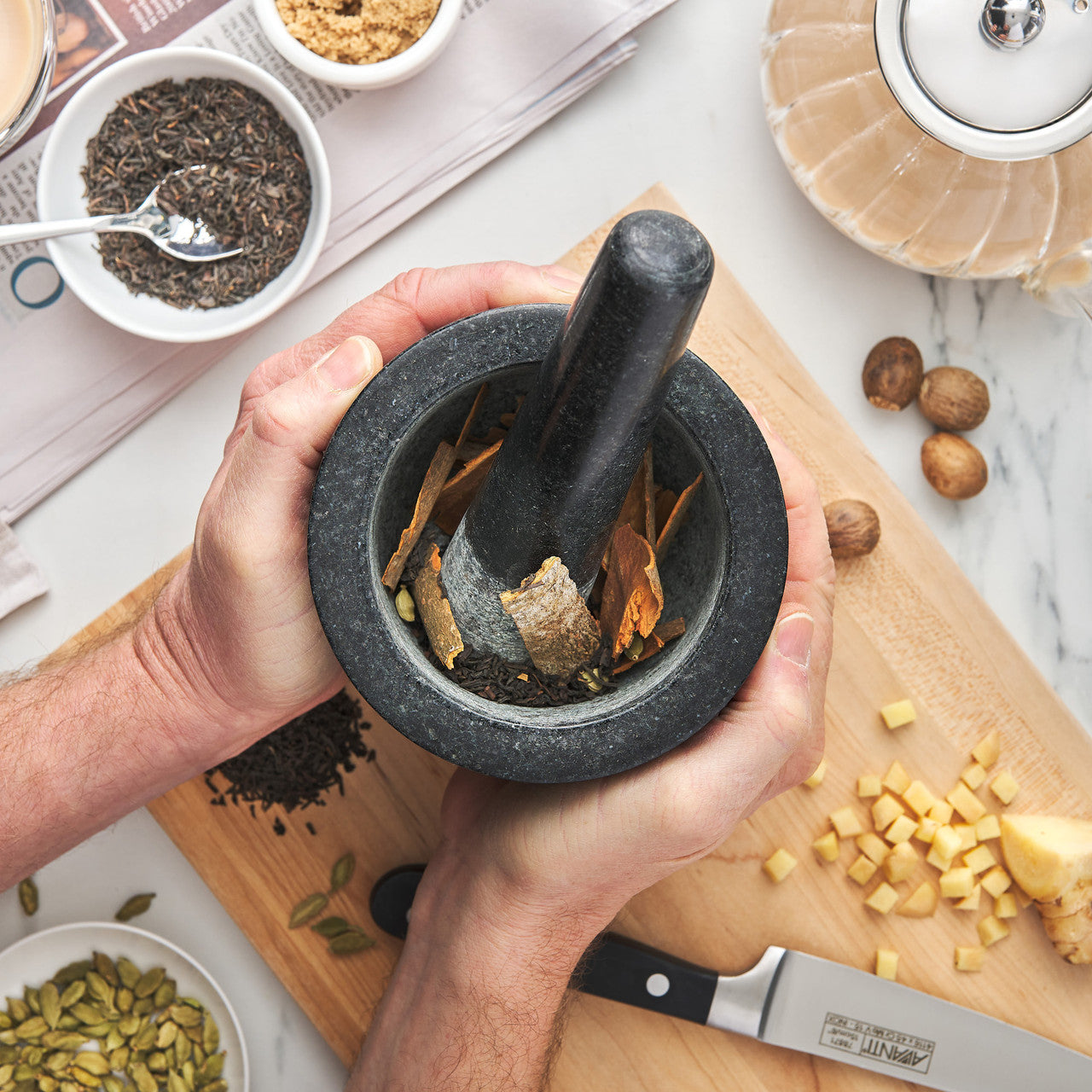 Conical Mortar And Pestle