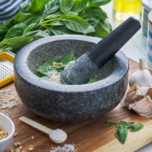 Low Profile Mortar And Pestle