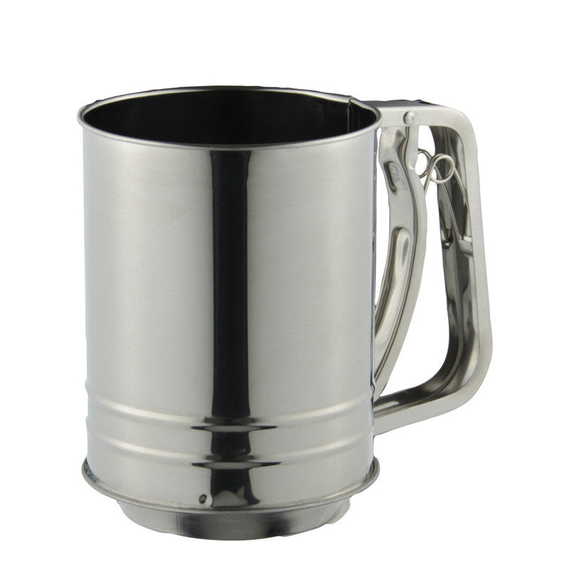 Stainless Steel Flour Sifter - 3 Cup