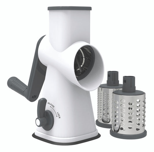 Table Top Drum Grater With 3 Blades