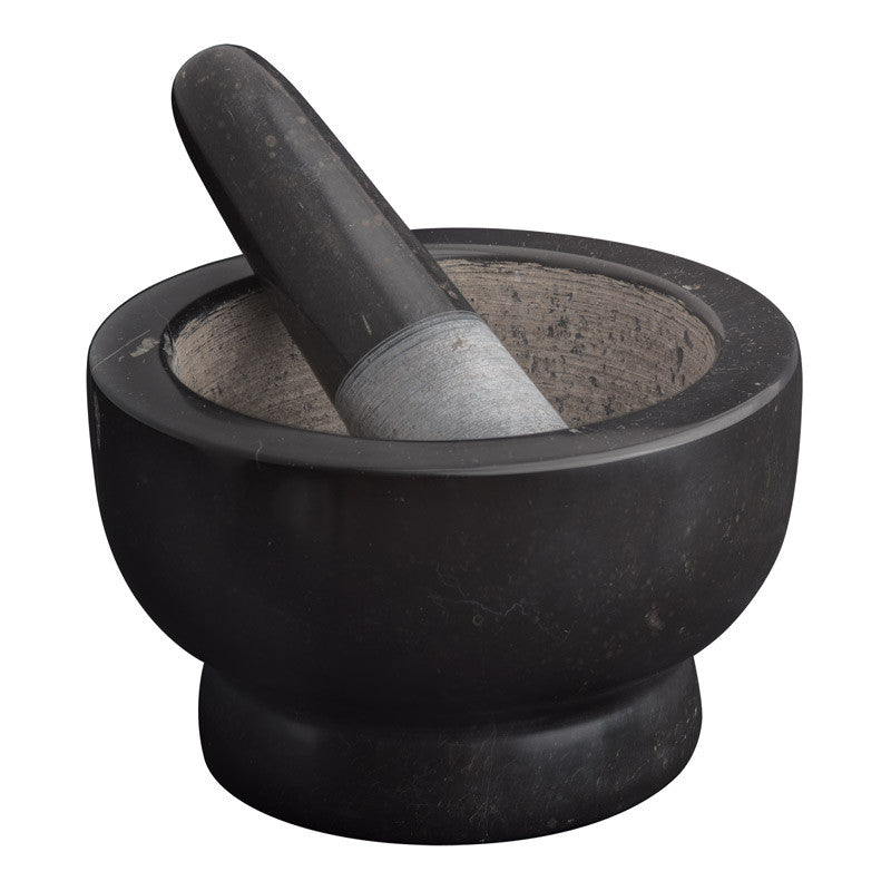 Marble Footed Mortar And Pestle