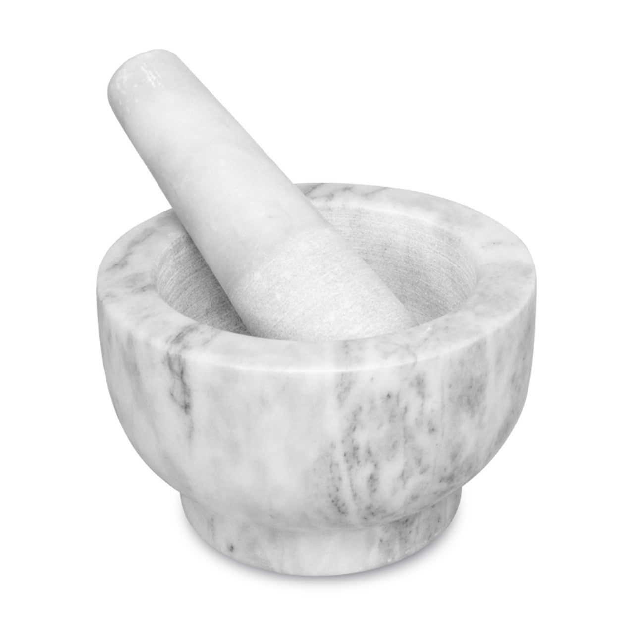 Marble Footed Mortar And Pestle