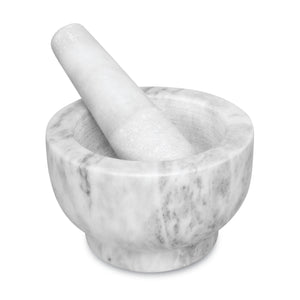 Marble Footed Mortar And Pestle