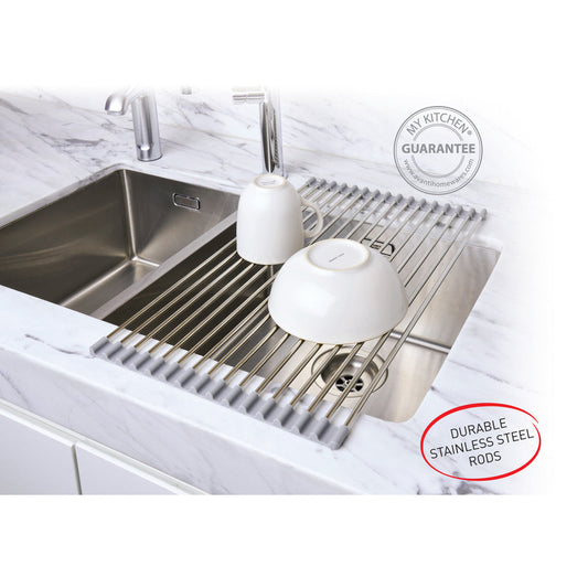 Over Sink Roll-Up Drying Rack