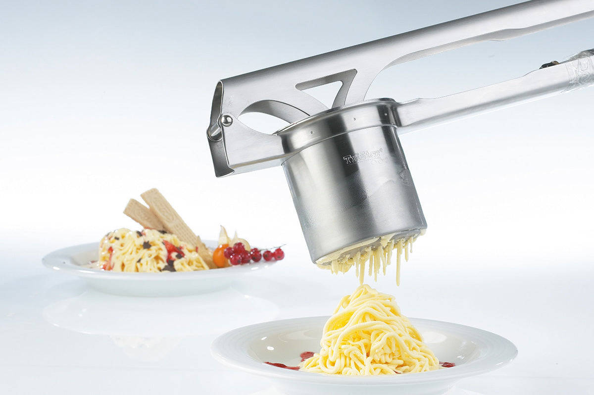 Potato-and spaetzle-press TRI STAR® with 3 discs