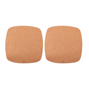 Square Cork Trivet Set, with Magnets