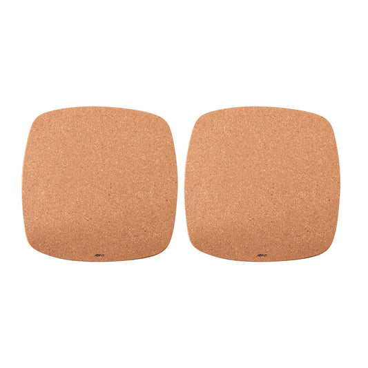 Square Cork Trivet Set, with Magnets