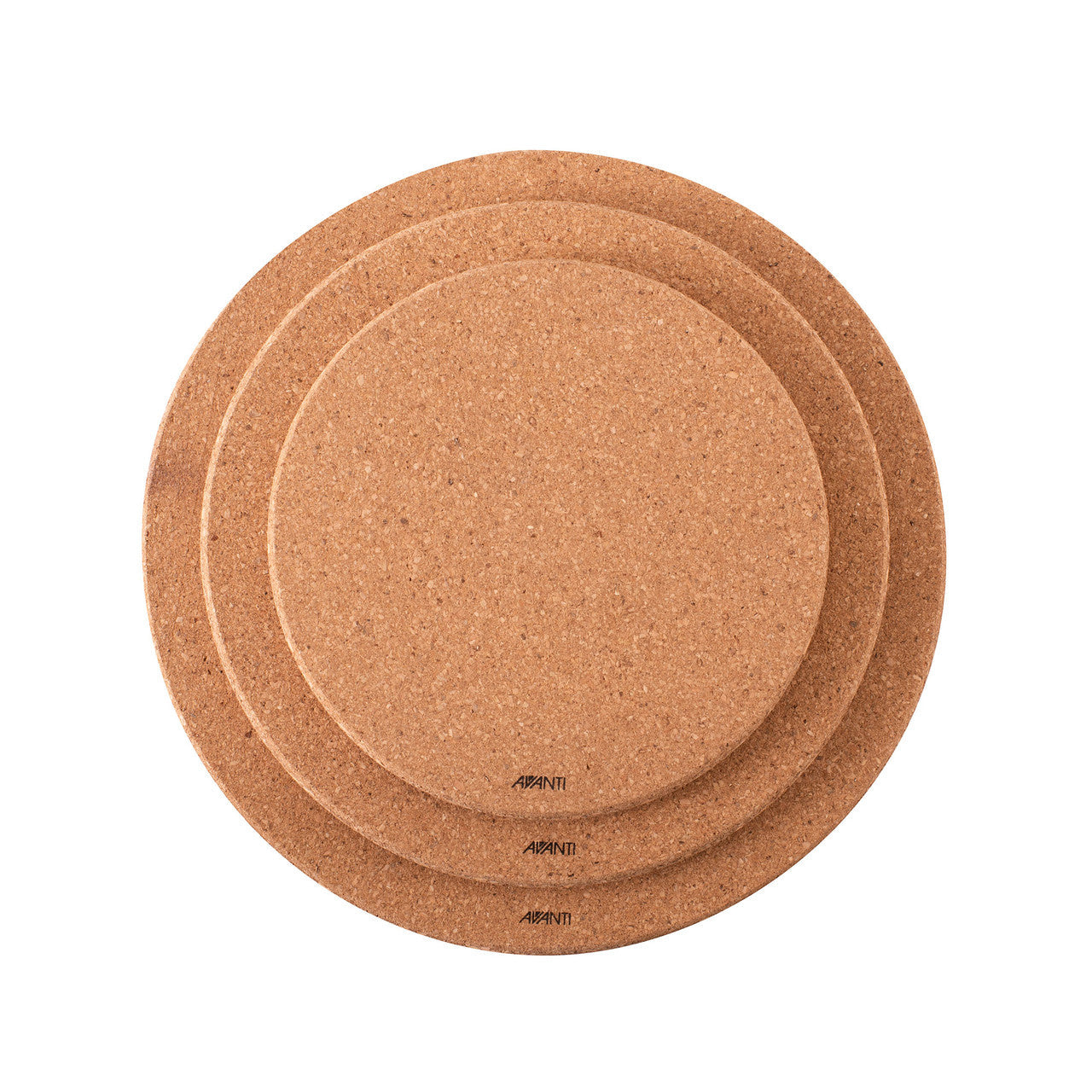 Round Cork Trivet Set, with Magnets