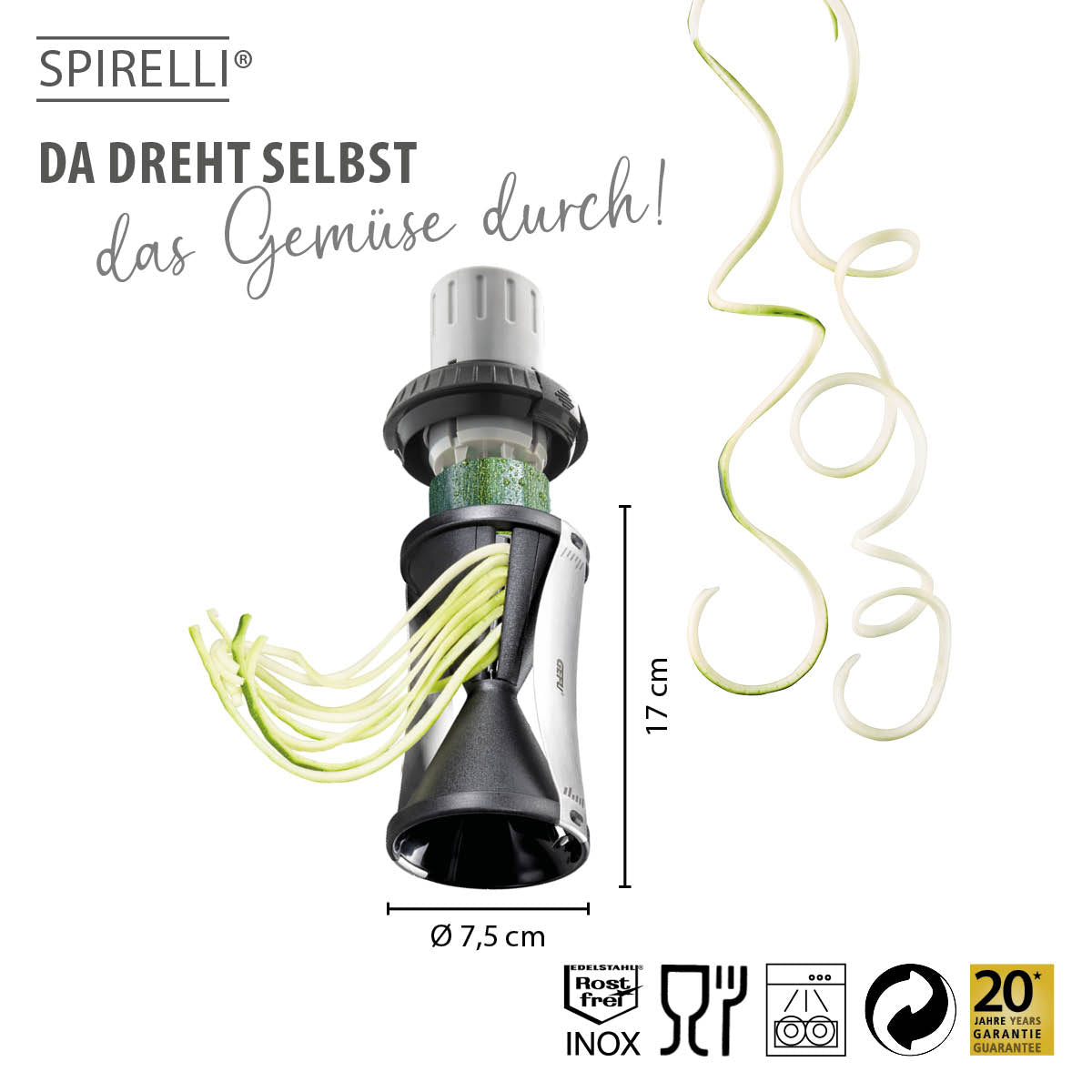 Spiral slicer SPIRELLI® 2.0