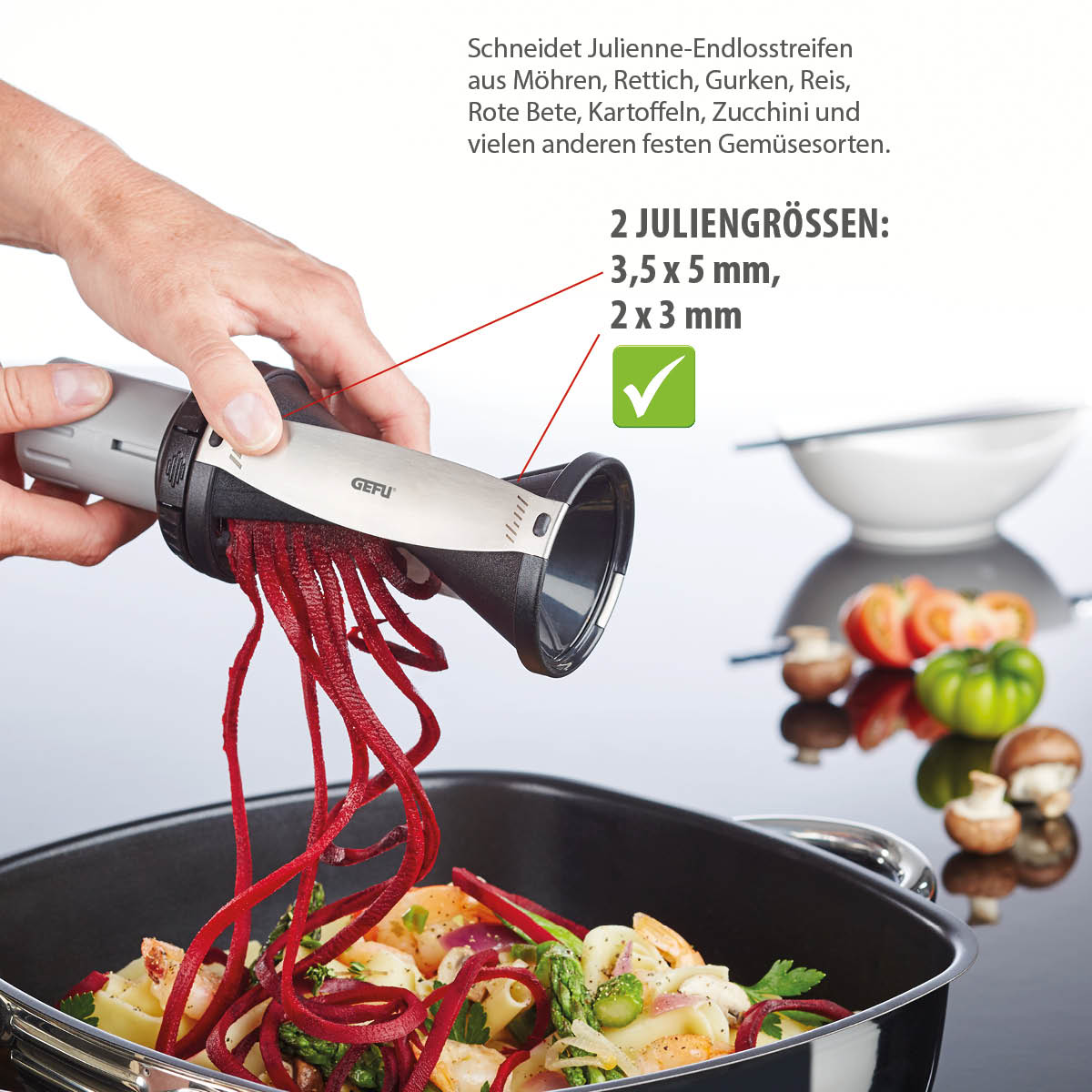 Spiral slicer SPIRELLI® 2.0
