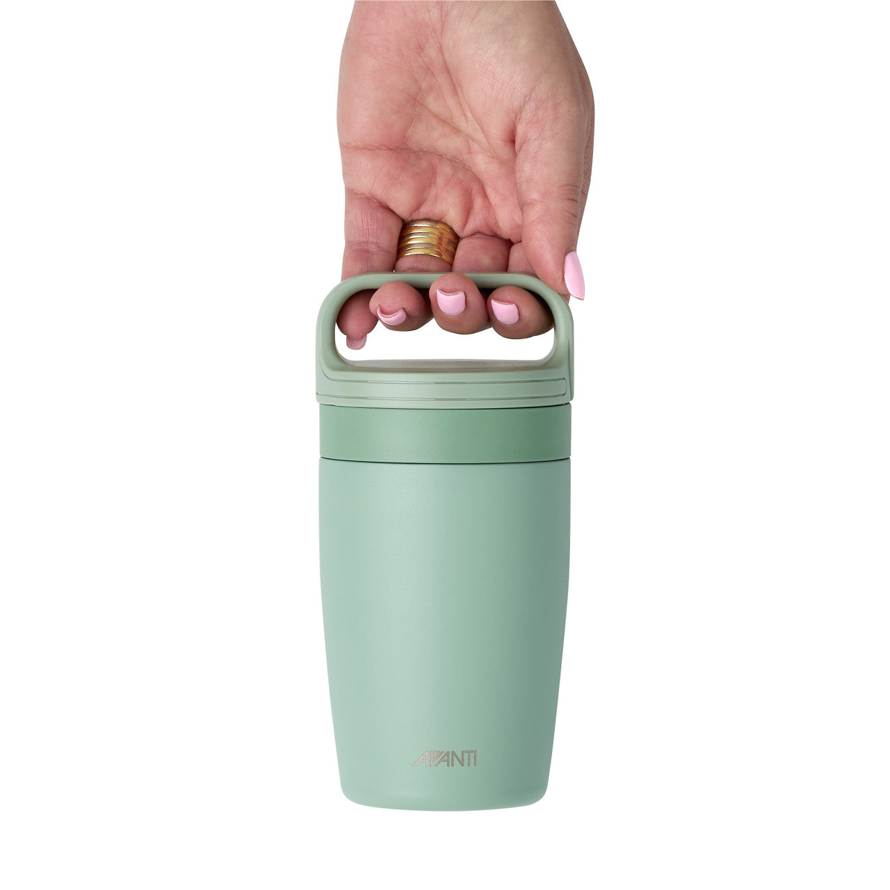 Insulated Travel Cup with Handle