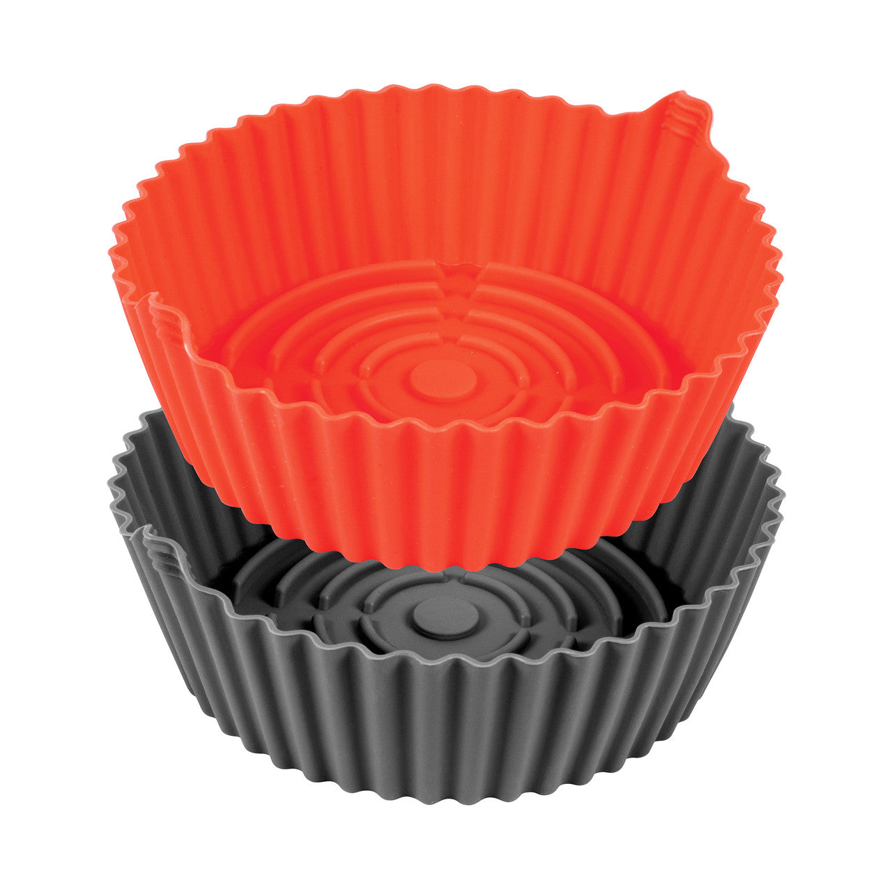 Airfryer Round Silicone Insert Set - 23.5 x 22cm