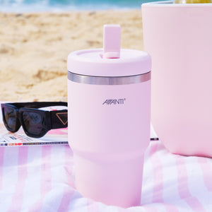 Avanti HydroQuech Insulated Smoothie Tumbler with Two Lids, 550ml