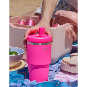 Avanti HydroQuech Insulated Smoothie Tumbler with Two Lids, 550ml
