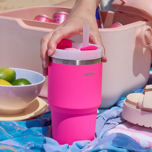 Avanti HydroQuech Insulated Smoothie Tumbler with Two Lids, 550ml