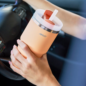 Avanti HydroQuech Insulated Smoothie Tumbler with Two Lids, 550ml