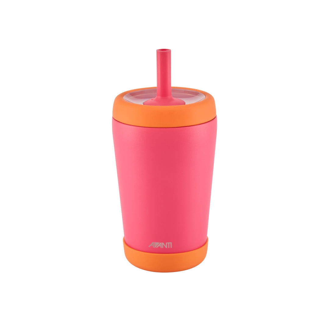 Avanti YumYum Insulated Tumber with Silicone Straw and Bumper - 350ml