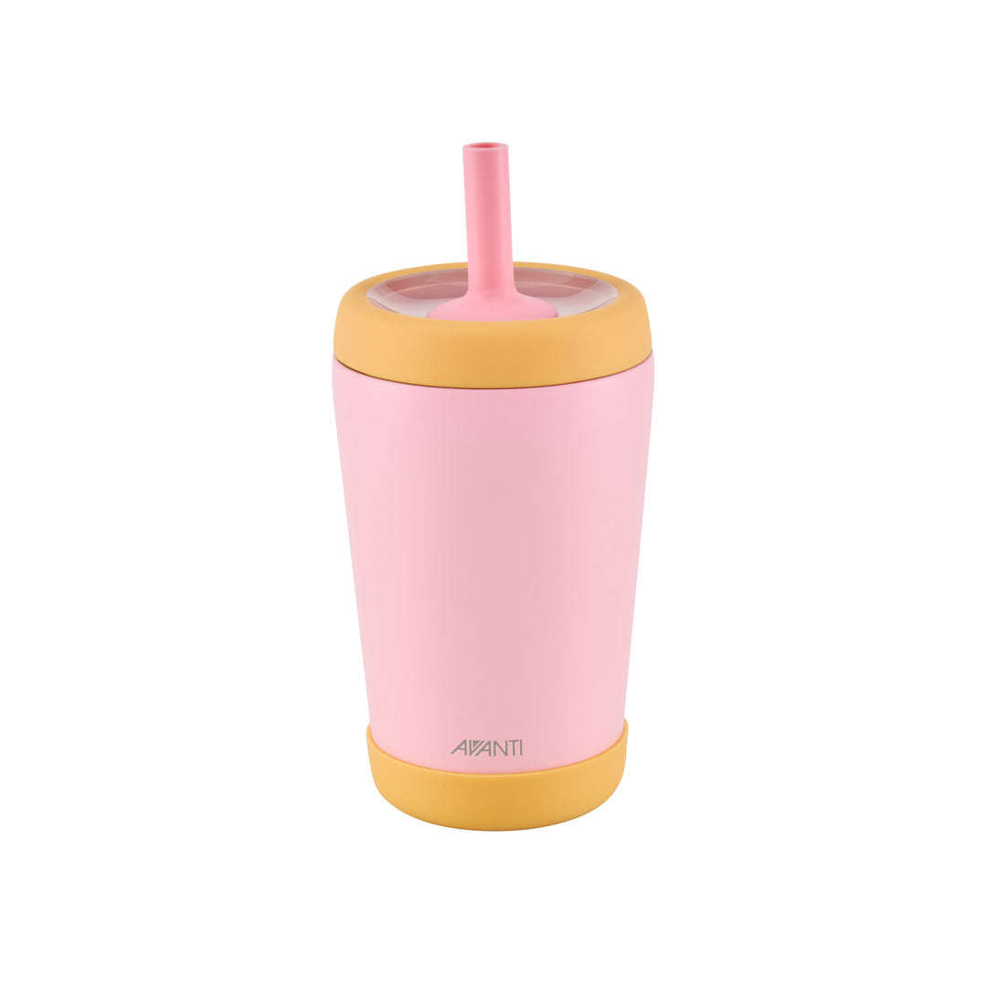 Avanti YumYum Insulated Tumber with Silicone Straw and Bumper - 350ml
