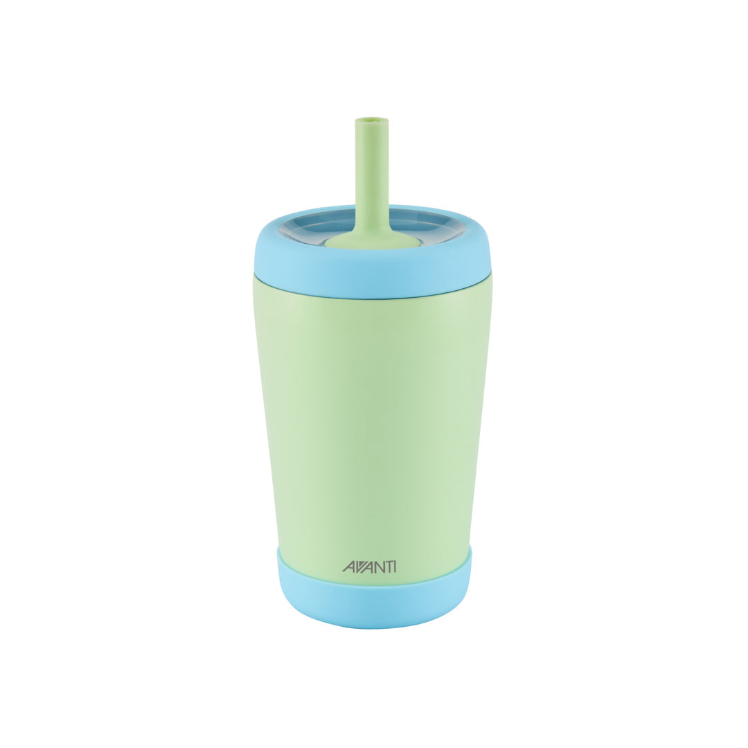 Avanti YumYum Insulated Tumber with Silicone Straw and Bumper - 350ml