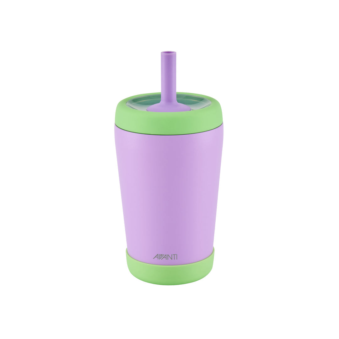 Avanti YumYum Insulated Tumber with Silicone Straw and Bumper - 350ml