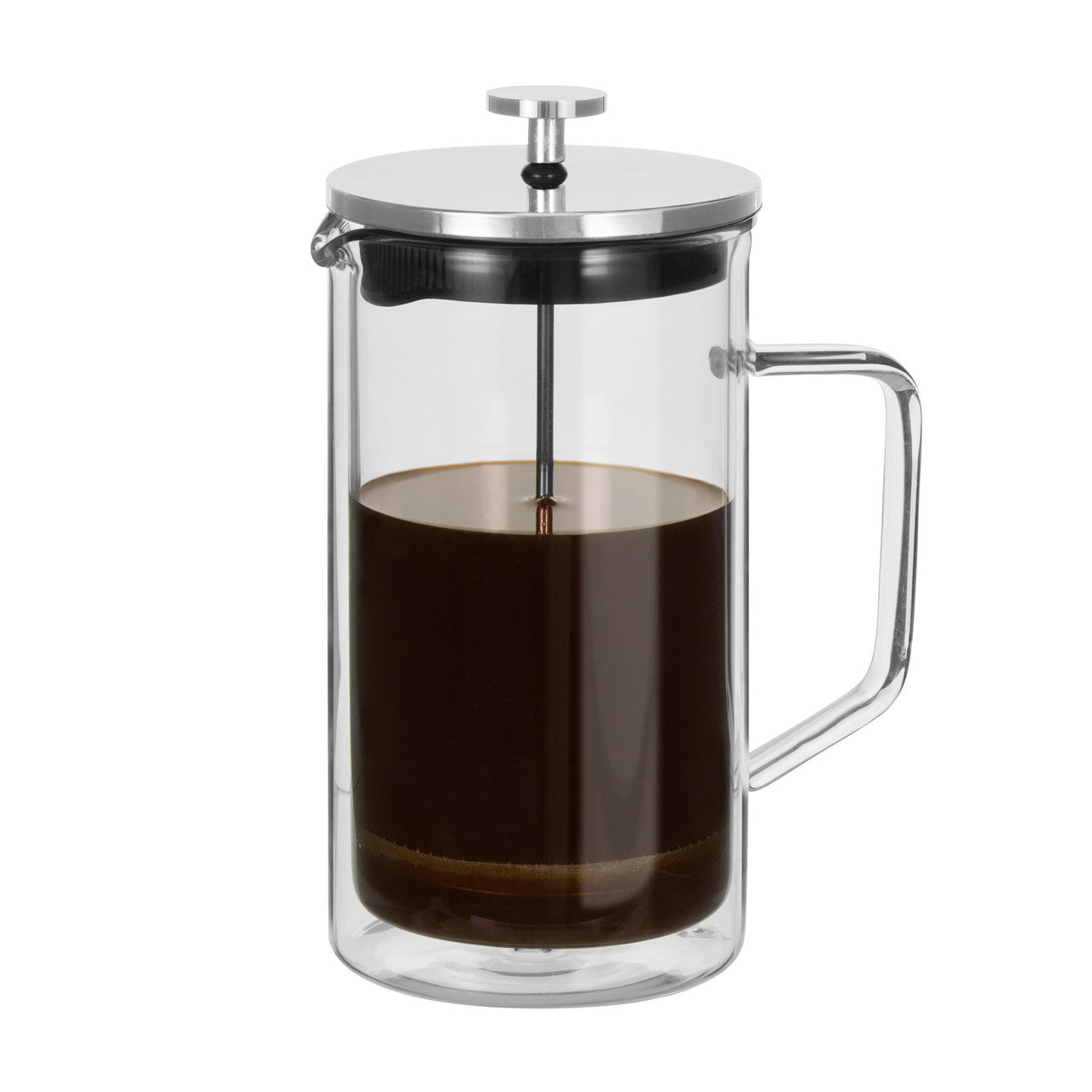 Capri Double Wall Coffee Plunger - 1 Litre