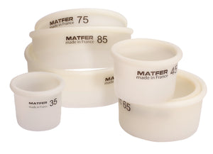 Matfer Bourgeat Exoglass Plain Cutters - Set of 7, Odd Edge