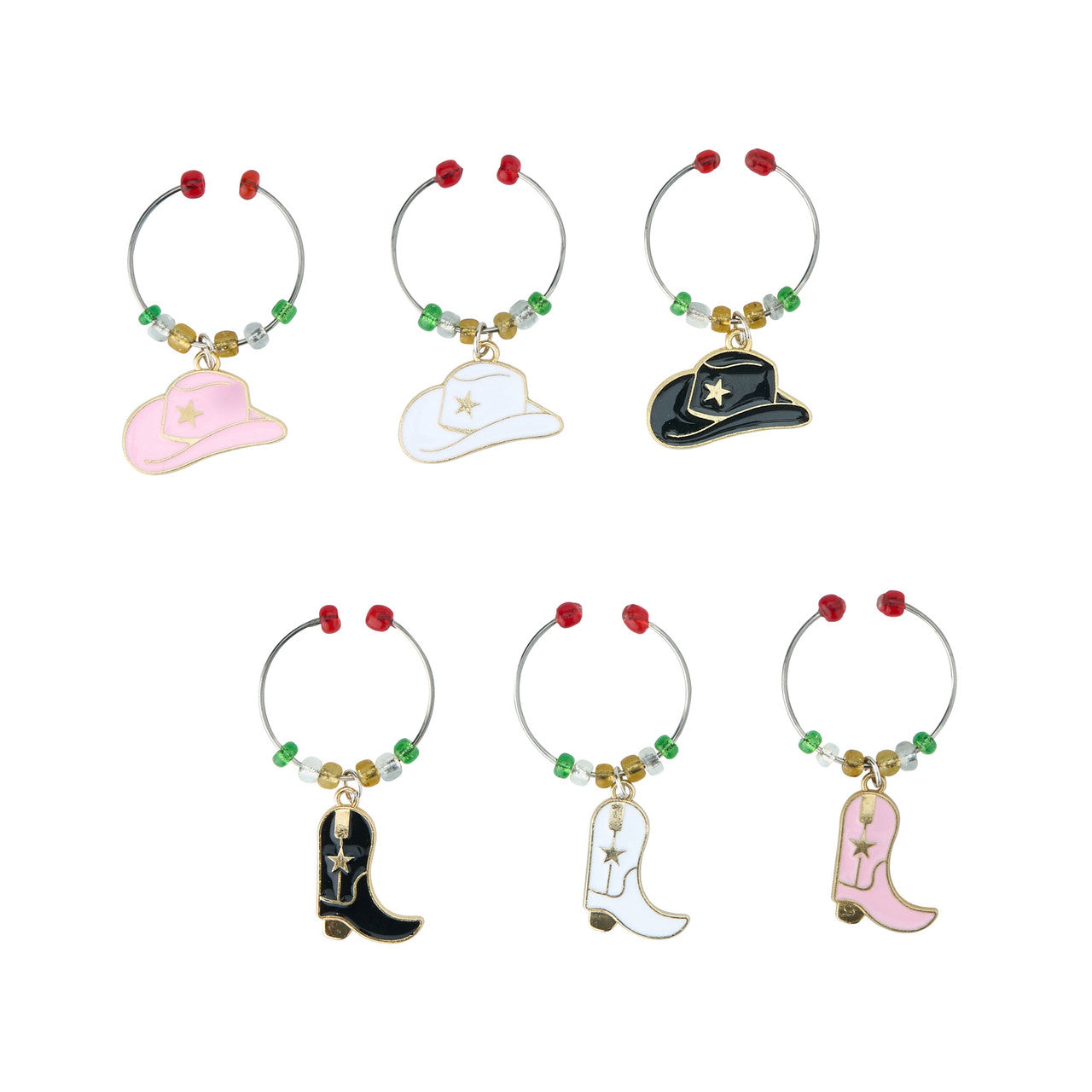 Wine charms - Cowgirl