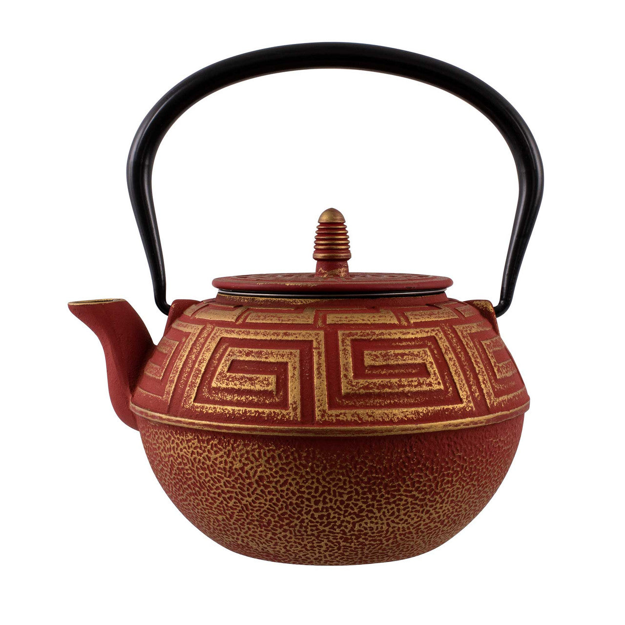 Avanti Majestic Cast Iron Teapot, 1.2 Litres - Black