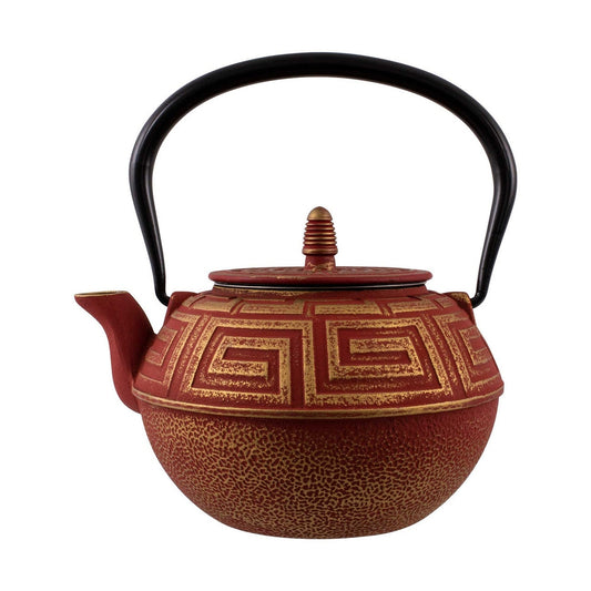 Avanti Majestic Cast Iron Teapot, 1.2 Litres - Black