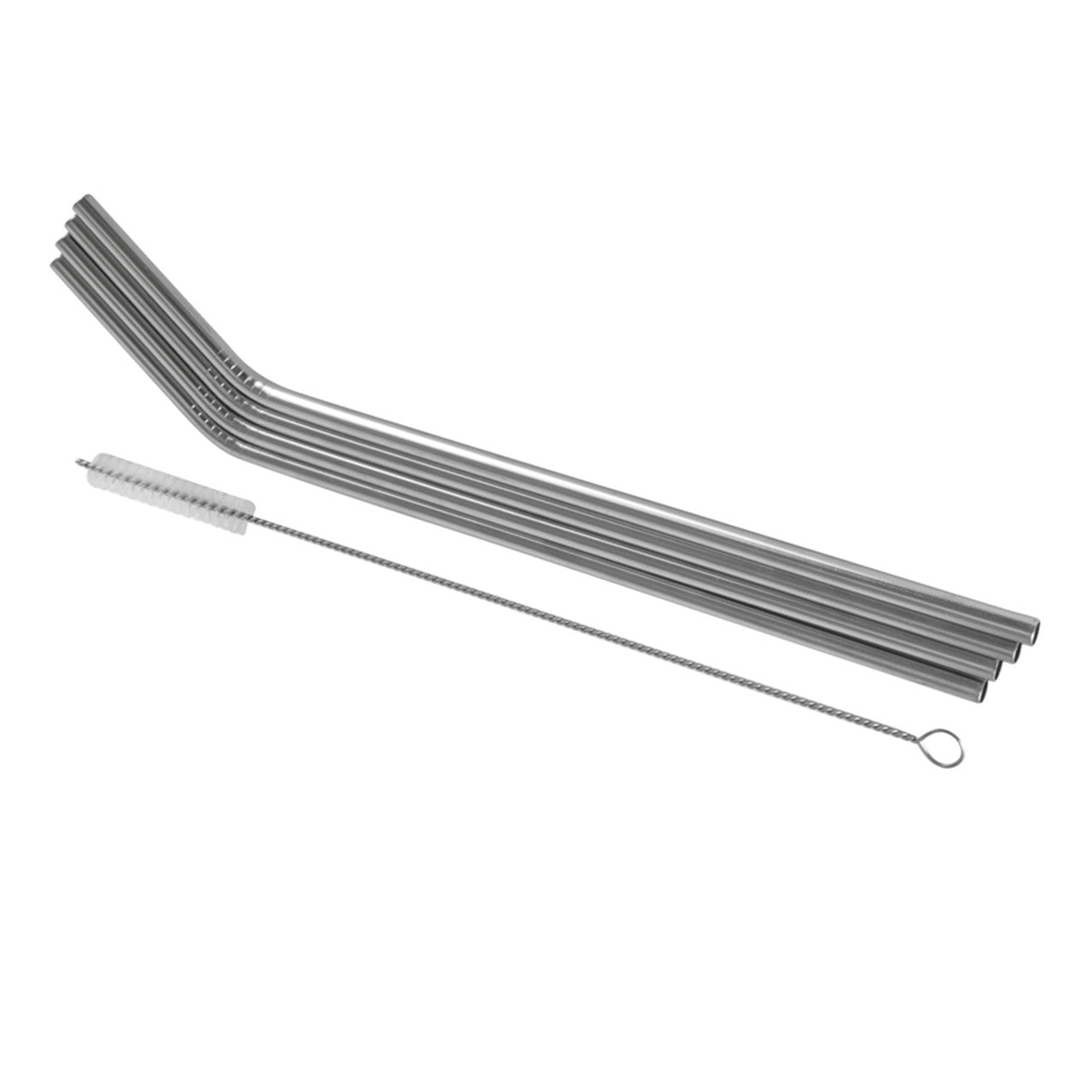 Stainless Steel Straws, with Cleaning Brush