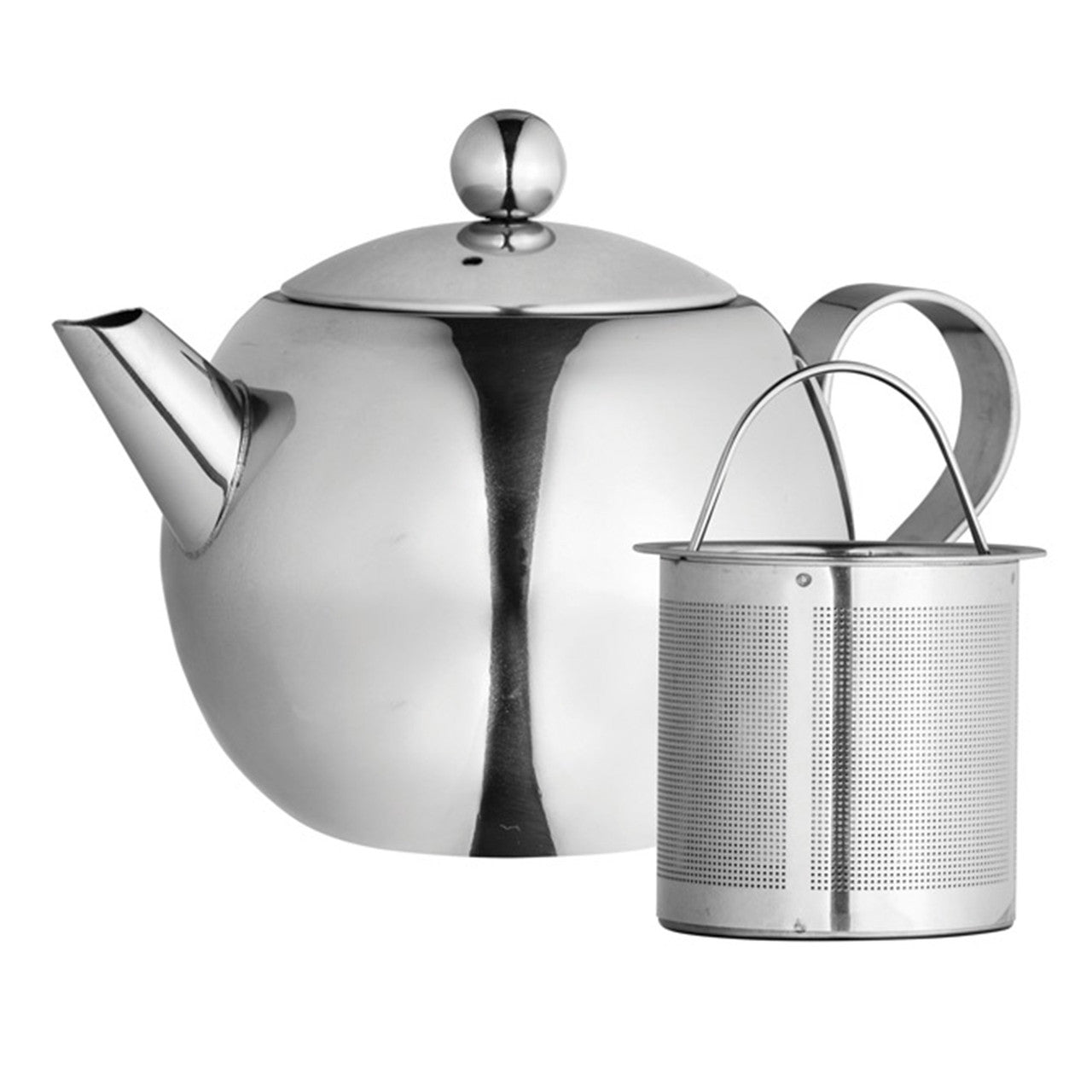 Nouveau Teapot, with Laser Etched Infuser - 500ml