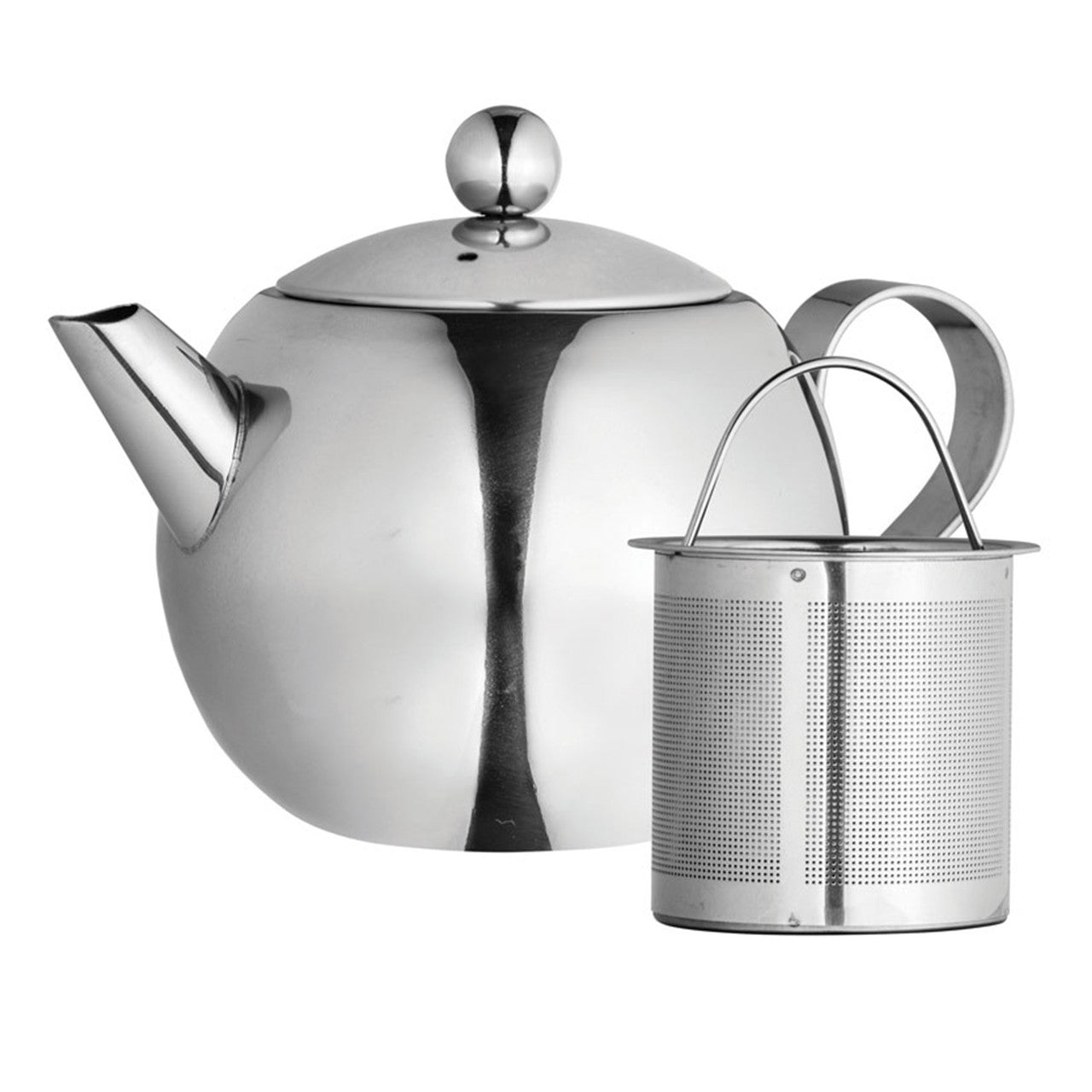 Nouveau Teapot, with Laser Etched Infuser - 900ml
