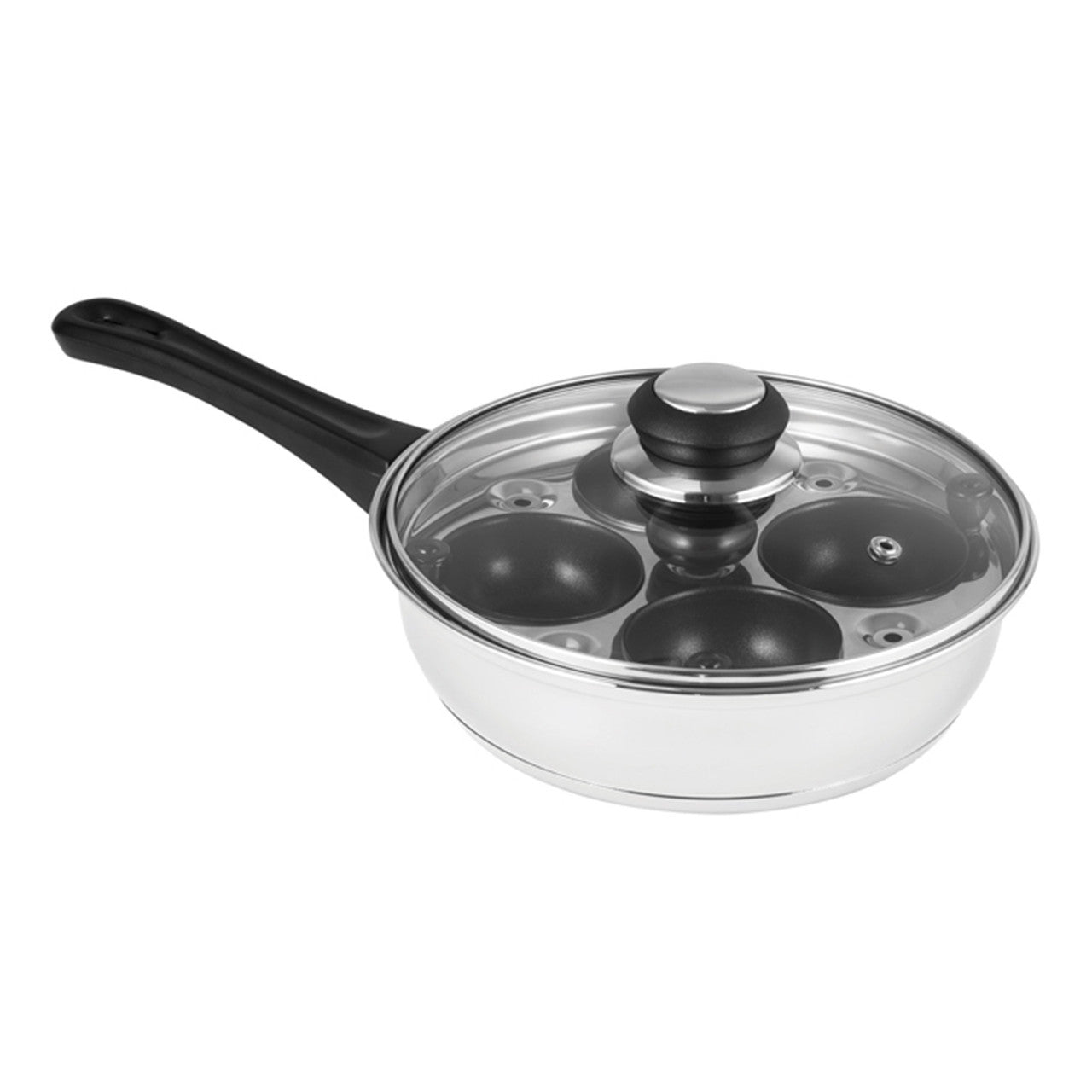 Egg Poacher, With Non Stick Cups - 4 Eggs