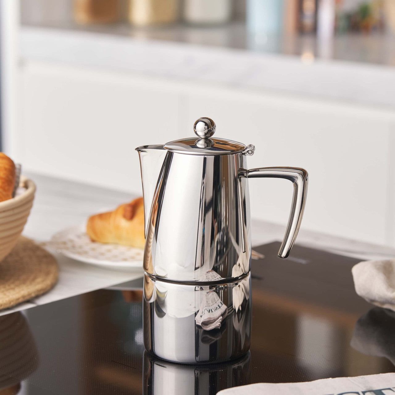 Art Deco Espresso Maker - 6 Cup / 300ml