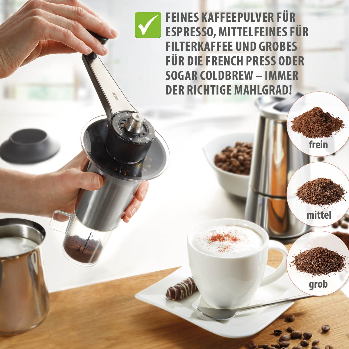Coffee grinder LORENZO