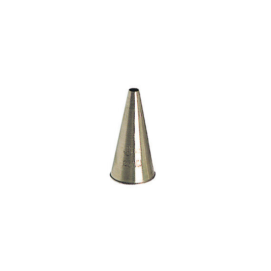 Matfer Bourgeat Plain Piping Tubes - Stainless Steel, Set of 6 - Kitchenly
