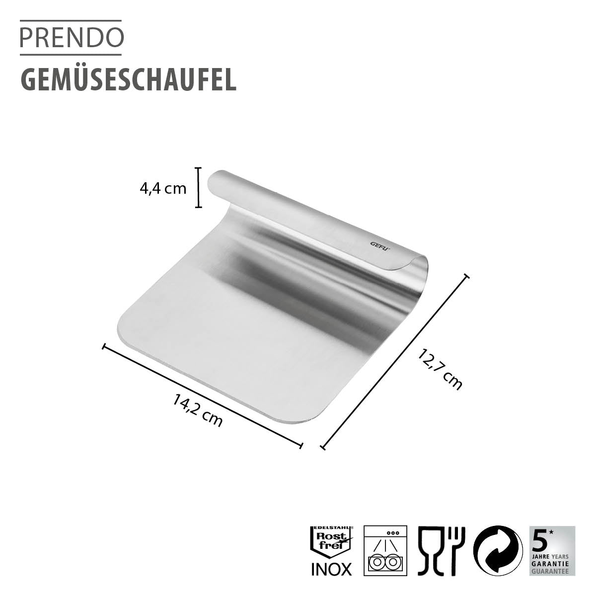 Vegetable scoop PRENDO
