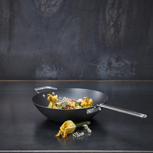Black Iron Wok 30cm