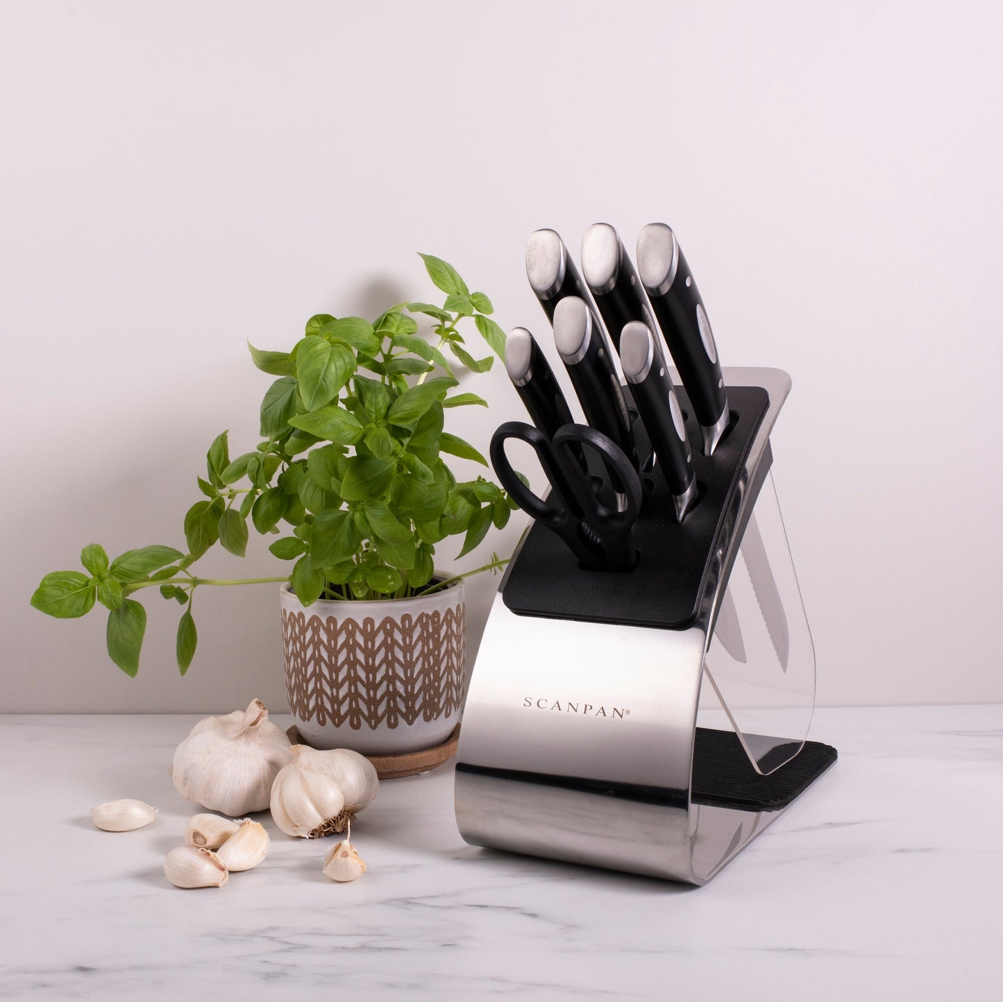 Scanpan Classic 8 Piece Eclipse Knife Block Set
