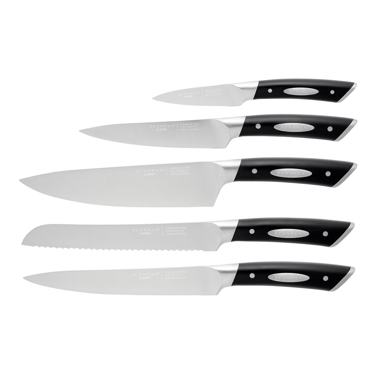 Classic 6 Piece Knife Block Set
