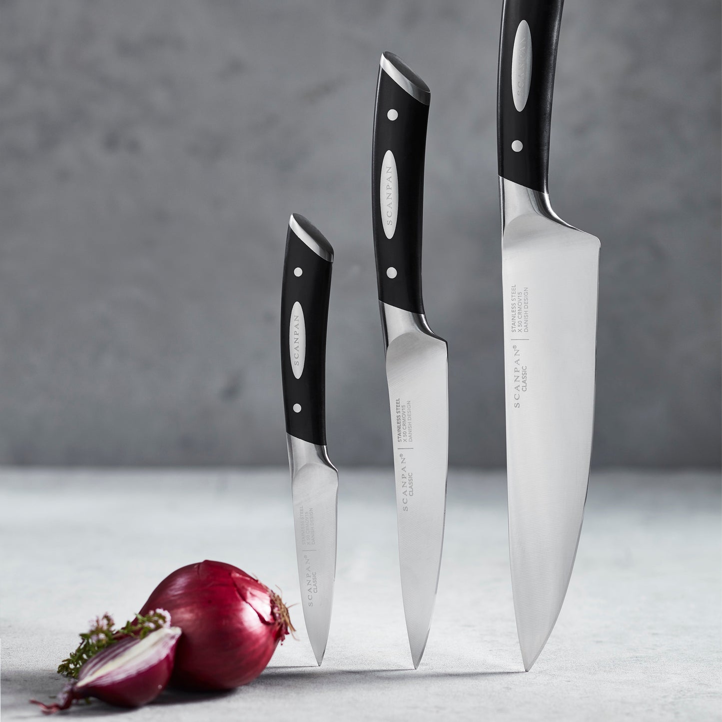 Scanpan Classic 3 Piece Knife Set