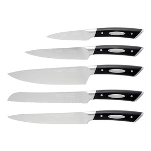 Kalo 6 Piece Knife Block Set - Oak