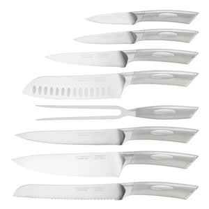 Classic Steel 9 Piece Knife Block Set