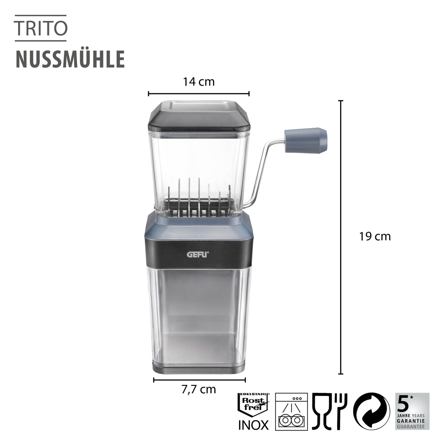 Nut grinder TRITO