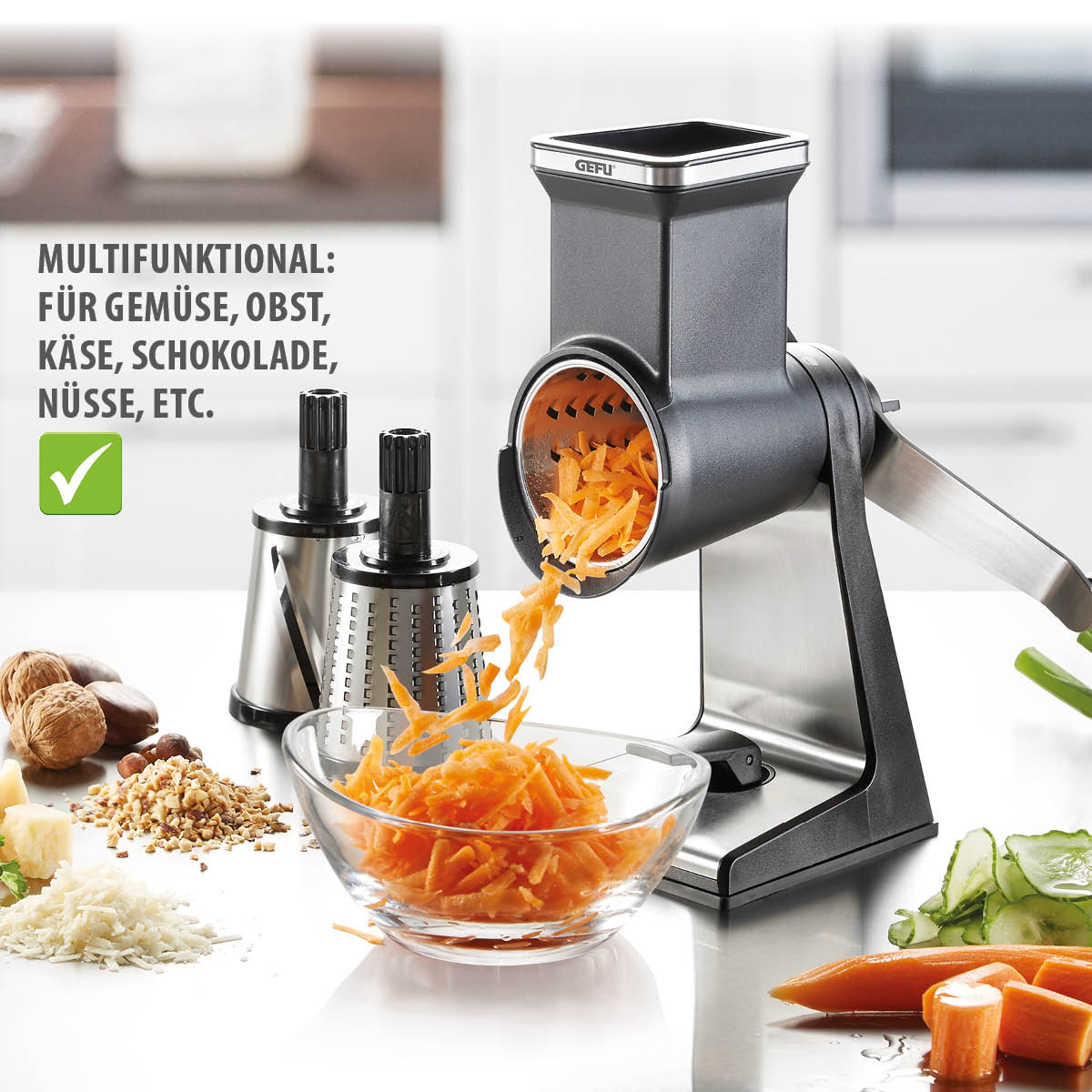 Rotary grater TRANSFORMA®