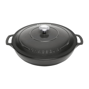 Low Round Casserole 30cm/2.5L  Caviar