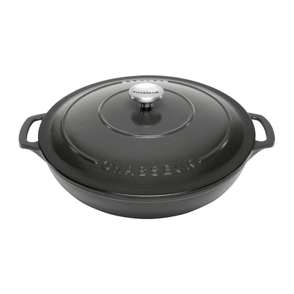 Low Round Casserole 30cm/2.5L  Caviar