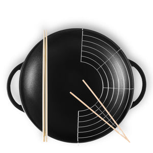 Wok Matte Black